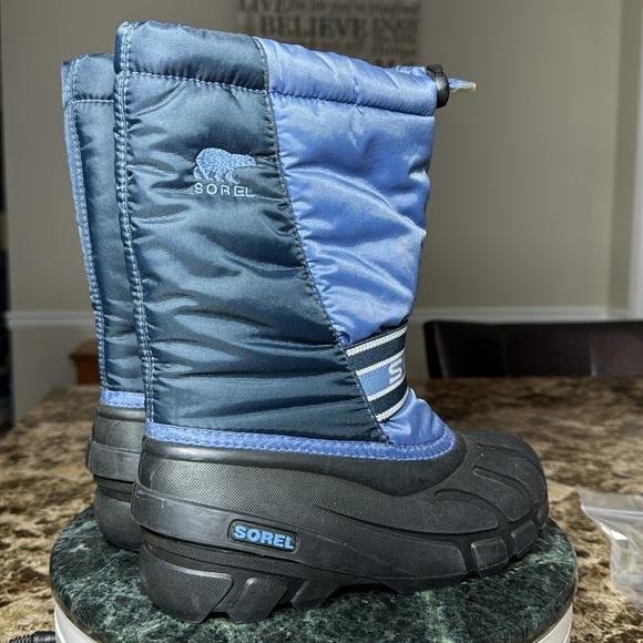 Sorel Insulated Youth ’s Cub Blues Snow Boots Winter Boots - Picture 8 of 12
